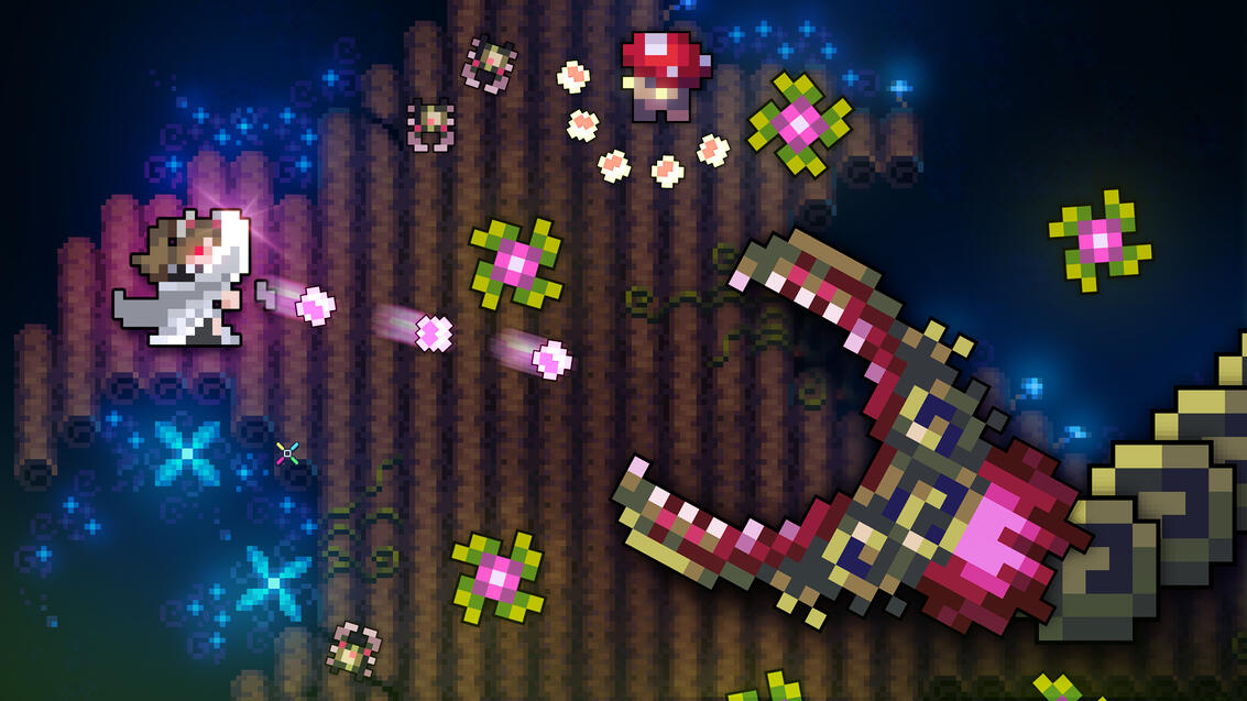 Pixel Quest - Floral Depths