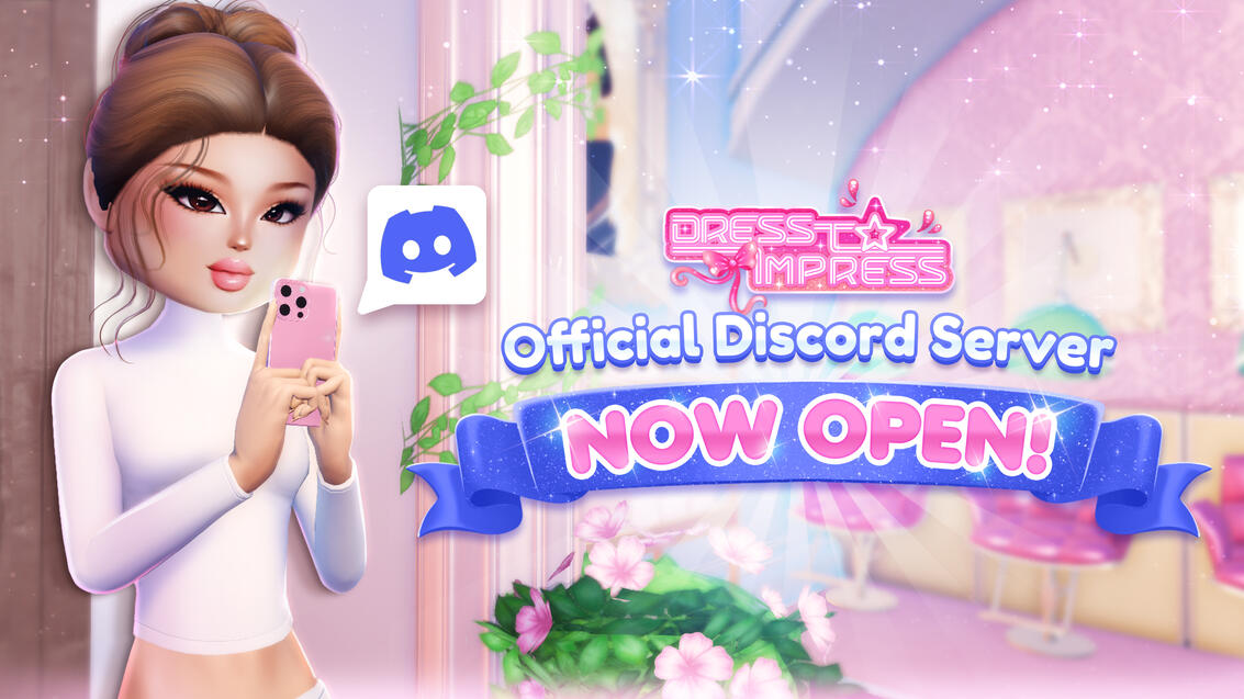 Dress To Impress - Discord Now Open